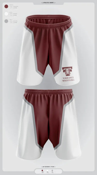 Torrance Wrestling 54708055 Athletic Shorts With Pockets - 1