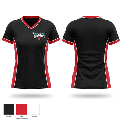 Cannon AFB Women's Short Sleeve V-neck Shirt - 1