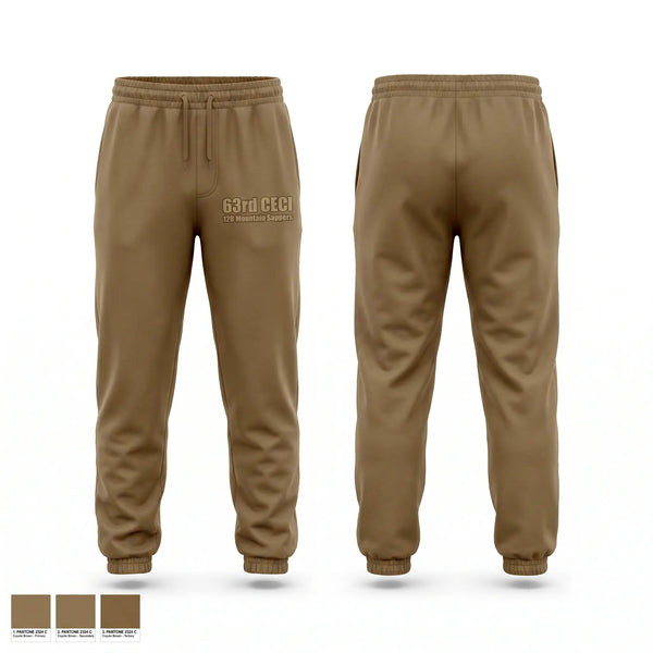Sweatpants, 63rd CEC-I, Army, Teamtime, Team time, sublimation, custom sports apparel, team uniforms, spirit wear, spiritwear, sports uniforms, custom shirts, team store, custom team store, fundraiser sports, apparel fundraiser
