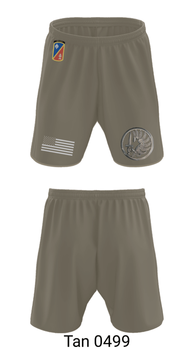1st Det. Royal Lao Airborne 88518562 Athletic Shorts With Pockets - 69