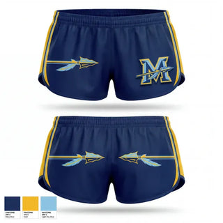 Womens Shorts, Monache High School Tennis, Tennis, Teamtime, Team time, sublimation, custom sports apparel, team uniforms, spirit wear, spiritwear, sports uniforms, custom shirts, team store, custom team store, fundraiser sports, apparel fundraiser