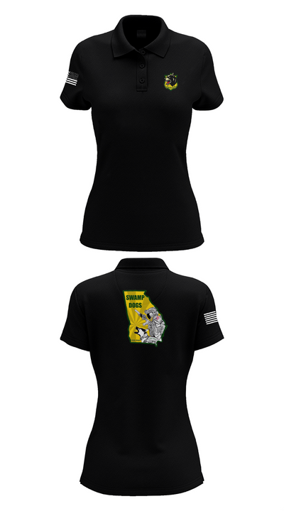 93D MP DET (MWD) 45021332 Women's Short Sleeve Performance Polo  - 35