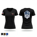 IRS-CI Women's Short Sleeve V-neck Shirt - 1