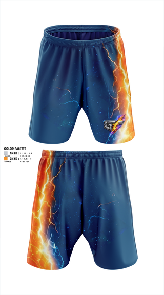 Mens Soccer Shorts, Galactic Thunder, Men's Soccer, Teamtime, Team time, sublimation, custom sports apparel, team uniforms, spirit wear, spiritwear, sports uniforms, custom shirts, team store, custom team store, fundraiser sports, apparel fundraiser