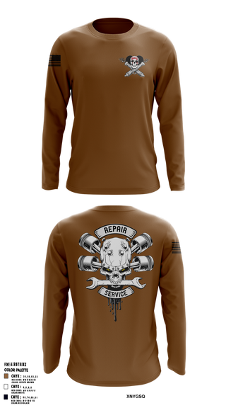 Long Sleeve Performance Shirt, 1-320TH FAR FOX CO, Army, Teamtime, Team time, sublimation, custom sports apparel, team uniforms, spirit wear, spiritwear, sports uniforms, custom shirts, team store, custom team store, fundraiser sports, apparel fundraiser