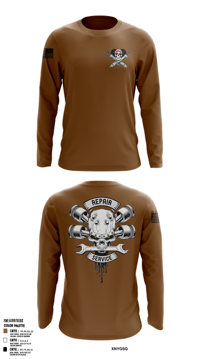 1-320TH FAR FOX CO 75222266 Long Sleeve Performance Shirt 1
