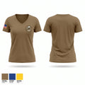 ACC2 Women's Short Sleeve V-neck Shirt - 1
