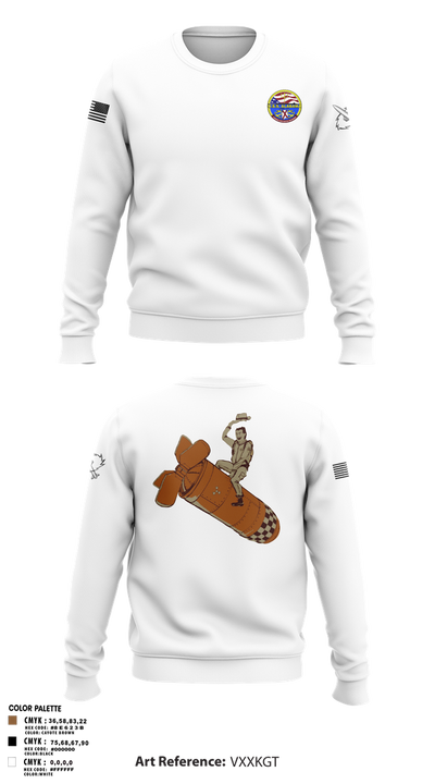 Missile Techs 24768628 Crew Neck Sweatshirt - 102