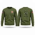V 1/7 Crew Neck Sweatshirt - 1