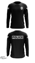 Bluffton PD 22287446 Long Sleeve Performance Shirt 100