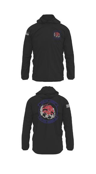 Windbreaker, 92 CES, Air Force, Teamtime, Team time, sublimation, custom sports apparel, team uniforms, spirit wear, spiritwear, sports uniforms, custom shirts, team store, custom team store, fundraiser sports, apparel fundraiser