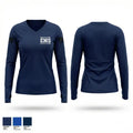 Alexander City EMS 78716200 Women's Long Sleeve V-neck Shirt - 1