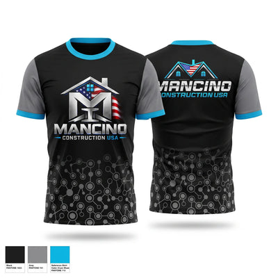 Mancino construction USA Short Sleeve Performance Shirt - 2