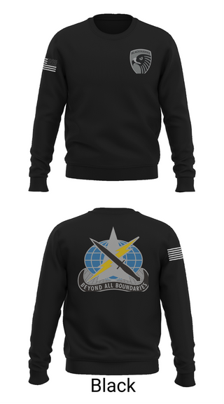 Crew Neck Sweatshirt, 743rd MI BN, , Teamtime, Team time, sublimation, custom sports apparel, team uniforms, spirit wear, spiritwear, sports uniforms, custom shirts, team store, custom team store, fundraiser sports, apparel fundraiser