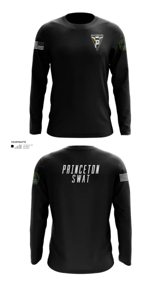 Long Sleeve Performance Shirt, Princeton SWAT, Police, Teamtime, Team time, sublimation, custom sports apparel, team uniforms, spirit wear, spiritwear, sports uniforms, custom shirts, team store, custom team store, fundraiser sports, apparel fundraiser