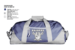 Duffle Bag, Brent Raiders, , Teamtime, Team time, sublimation, custom sports apparel, team uniforms, spirit wear, spiritwear, sports uniforms, custom shirts, team store, custom team store, fundraiser sports, apparel fundraiser