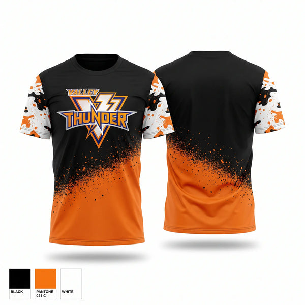 Short Sleeve Performance Shirt, Valley Thunder, Ice Hockey, Teamtime, Team time, sublimation, custom sports apparel, team uniforms, spirit wear, spiritwear, sports uniforms, custom shirts, team store, custom team store, fundraiser sports, apparel fundraiser