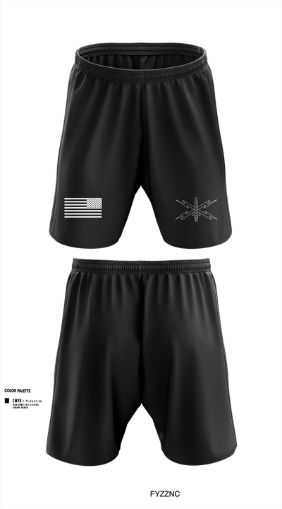 11TH CY ECT 7139343 Athletic Shorts With Pockets - 3