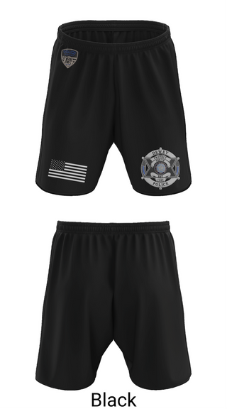 Athletic Shorts With Pockets, Dewey Police Department, , Teamtime, Team time, sublimation, custom sports apparel, team uniforms, spirit wear, spiritwear, sports uniforms, custom shirts, team store, custom team store, fundraiser sports, apparel fundraiser