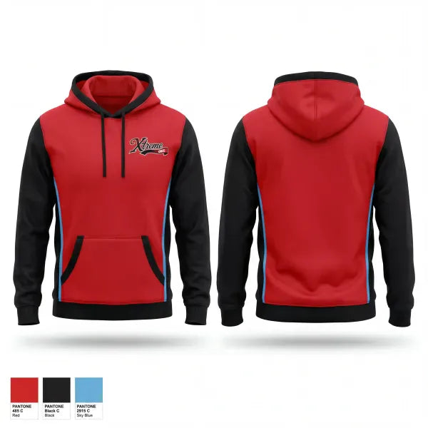 Hoodie, Okc xtreme, Baseball, Teamtime, Team time, sublimation, custom sports apparel, team uniforms, spirit wear, spiritwear, sports uniforms, custom shirts, team store, custom team store, fundraiser sports, apparel fundraiser