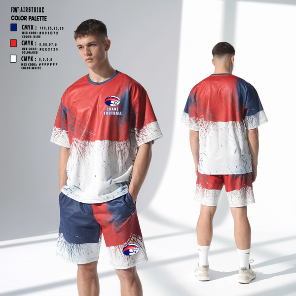 Athletic Shorts With Pockets, Crane Medical Preparatory High School Football, , Teamtime, Team time, sublimation, custom sports apparel, team uniforms, spirit wear, spiritwear, sports uniforms, custom shirts, team store, custom team store, fundraiser sports, apparel fundraiser