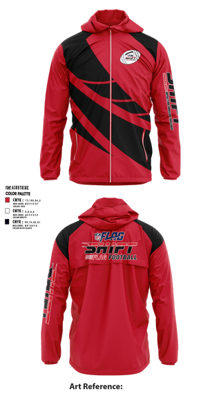 Windbreaker, S.H.I.F.T, , Teamtime, Team time, sublimation, custom sports apparel, team uniforms, spirit wear, spiritwear, sports uniforms, custom shirts, team store, custom team store, fundraiser sports, apparel fundraiser