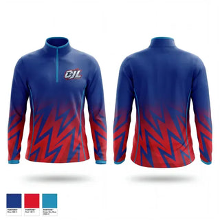 Quarter Zip Jacket, OJL Athletics, , Teamtime, Team time, sublimation, custom sports apparel, team uniforms, spirit wear, spiritwear, sports uniforms, custom shirts, team store, custom team store, fundraiser sports, apparel fundraiser