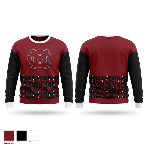 Crew Neck Sweatshirt, Mid-Carolina High School, Women's Basketball, Teamtime, Team time, sublimation, custom sports apparel, team uniforms, spirit wear, spiritwear, sports uniforms, custom shirts, team store, custom team store, fundraiser sports, apparel fundraiser