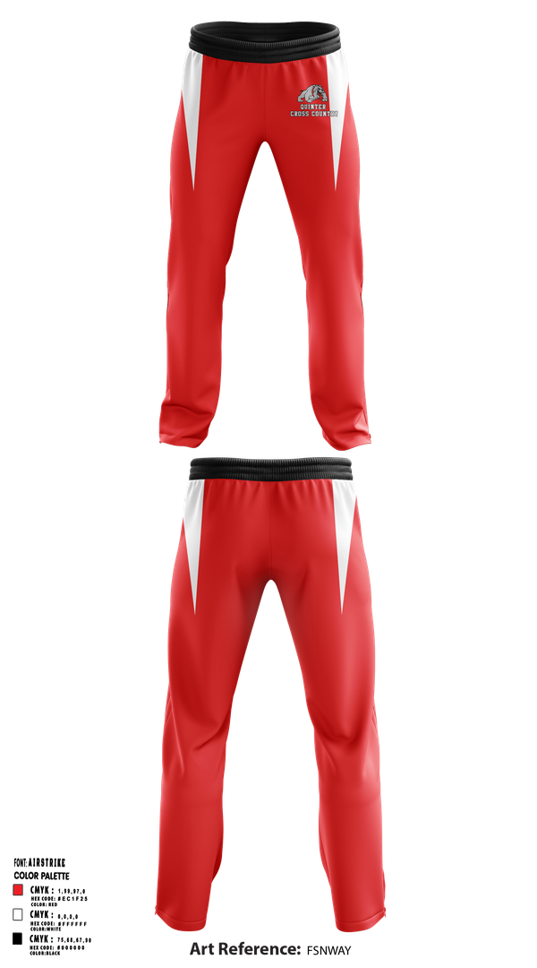 Sweatpants, Quinter High School Cross Country, Cross Country, Teamtime, Team time, sublimation, custom sports apparel, team uniforms, spirit wear, spiritwear, sports uniforms, custom shirts, team store, custom team store, fundraiser sports, apparel fundraiser