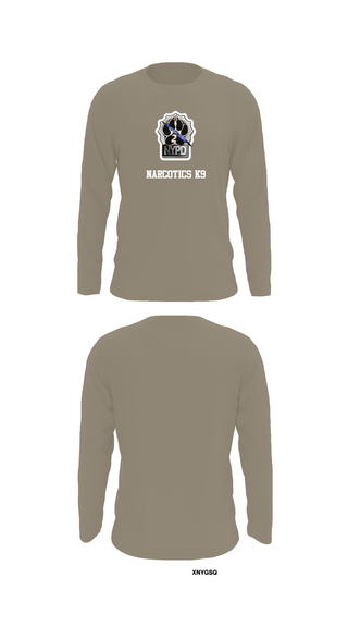 Long Sleeve Performance Shirt, Narcotics K9, , Teamtime, Team time, sublimation, custom sports apparel, team uniforms, spirit wear, spiritwear, sports uniforms, custom shirts, team store, custom team store, fundraiser sports, apparel fundraiser