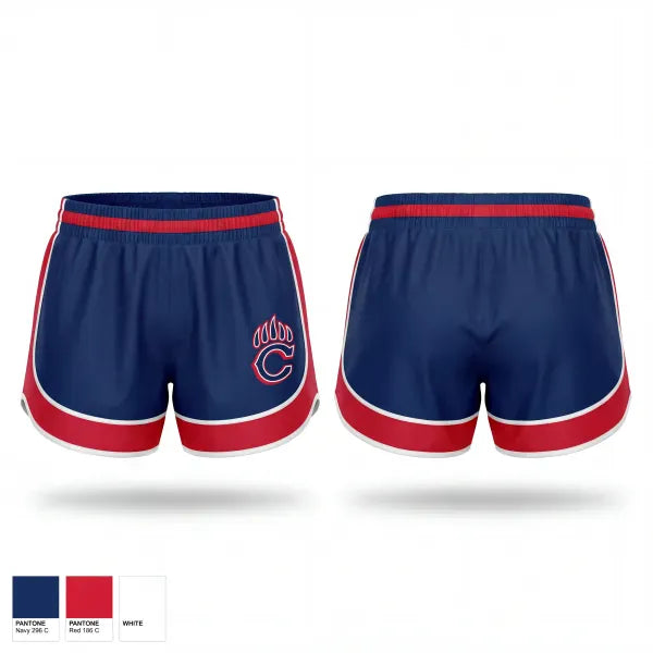 Womens Shorts, Badgers, Baseball, Teamtime, Team time, sublimation, custom sports apparel, team uniforms, spirit wear, spiritwear, sports uniforms, custom shirts, team store, custom team store, fundraiser sports, apparel fundraiser
