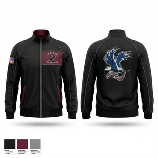 Windbreaker, Waller WarHawks, Air Force, Teamtime, Team time, sublimation, custom sports apparel, team uniforms, spirit wear, spiritwear, sports uniforms, custom shirts, team store, custom team store, fundraiser sports, apparel fundraiser