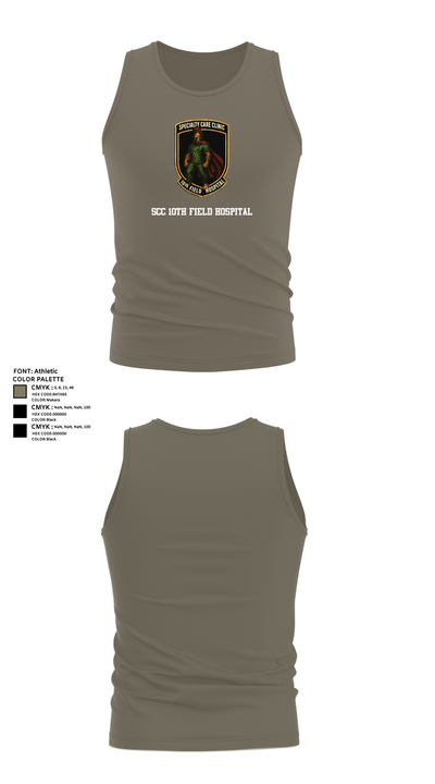 SCC 10th Field Hospital 86139824 Tank Top - 79