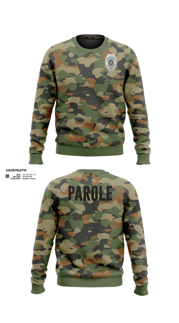 Crew Neck Sweatshirt, Adult Parole Authority, Police, Teamtime, Team time, sublimation, custom sports apparel, team uniforms, spirit wear, spiritwear, sports uniforms, custom shirts, team store, custom team store, fundraiser sports, apparel fundraiser