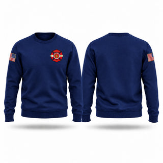 Crew Neck Sweatshirt, Pendleton County Fire Dept, Fire Department, Teamtime, Team time, sublimation, custom sports apparel, team uniforms, spirit wear, spiritwear, sports uniforms, custom shirts, team store, custom team store, fundraiser sports, apparel fundraiser