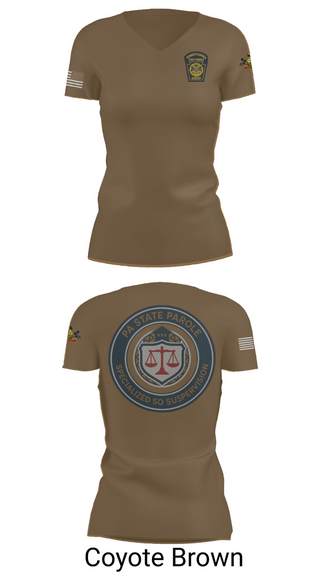 Womens Short Sleeve Vneck Shirt, Specialized Sex Offender Supervision, Police, Teamtime, Team time, sublimation, custom sports apparel, team uniforms, spirit wear, spiritwear, sports uniforms, custom shirts, team store, custom team store, fundraiser sports, apparel fundraiser