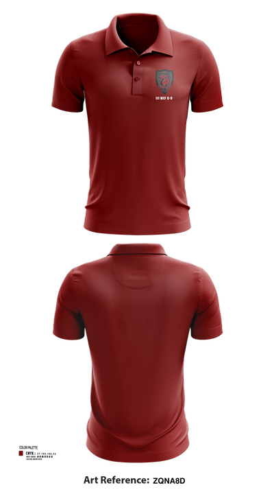 III MEF G-9 26975177 Short Sleeve Performance Polo - 106