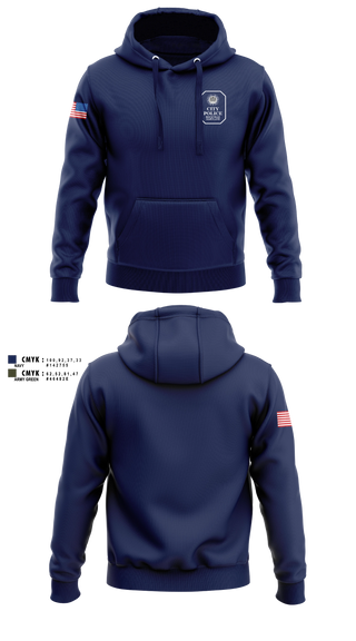 Hoodie, Rockville City Police, Police, Teamtime, Team time, sublimation, custom sports apparel, team uniforms, spirit wear, spiritwear, sports uniforms, custom shirts, team store, custom team store, fundraiser sports, apparel fundraiser