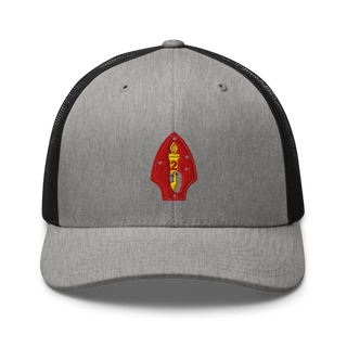 2D LAR Bn 44591549 Retro Trucker Hat | Yupoong 6606