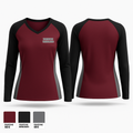 Torrington Trailblazers 52489481 Women's Long Sleeve V-neck Shirt - 1