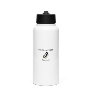 ATC 22027450 Stainless Steel Water Bottle with a Straw Lid