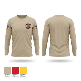 Long Sleeve Performance Shirt, Simmesport Volunteer Fire Department, Fire Department, Teamtime, Team time, sublimation, custom sports apparel, team uniforms, spirit wear, spiritwear, sports uniforms, custom shirts, team store, custom team store, fundraiser sports, apparel fundraiser