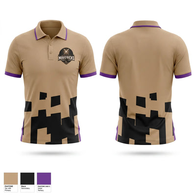 West Texas Mavericks Short Sleeve Performance Polo - 1