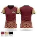Port City Pirates Women's Short Sleeve V-neck Shirt - 1