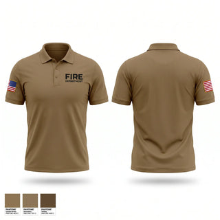 Short Sleeve Performance Polo, Fire department, Fire Department, Teamtime, Team time, sublimation, custom sports apparel, team uniforms, spirit wear, spiritwear, sports uniforms, custom shirts, team store, custom team store, fundraiser sports, apparel fundraiser