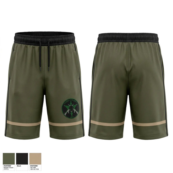 Athletic Shorts With Pockets, Cedar County Sheriff Special Response Team, Police, Teamtime, Team time, sublimation, custom sports apparel, team uniforms, spirit wear, spiritwear, sports uniforms, custom shirts, team store, custom team store, fundraiser sports, apparel fundraiser