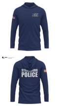 Strasburg Police Long Sleeve Performance Shirt with hood - 100