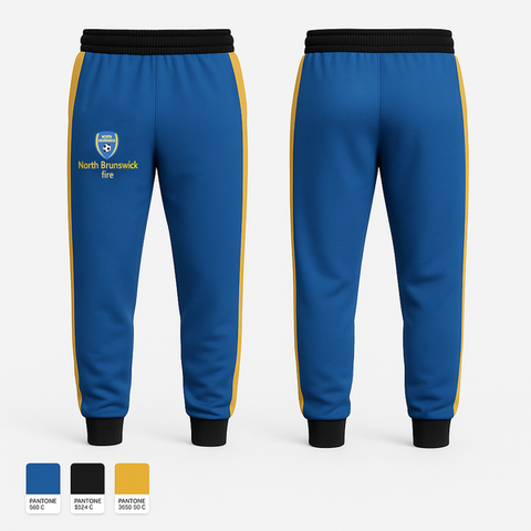 Sweatpants, North Brunswick fire, Men's Soccer, Teamtime, Team time, sublimation, custom sports apparel, team uniforms, spirit wear, spiritwear, sports uniforms, custom shirts, team store, custom team store, fundraiser sports, apparel fundraiser