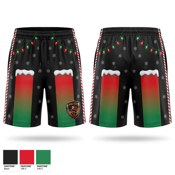 Athletic Shorts With Pockets, Patrol Bureau, Police, Teamtime, Team time, sublimation, custom sports apparel, team uniforms, spirit wear, spiritwear, sports uniforms, custom shirts, team store, custom team store, fundraiser sports, apparel fundraiser
