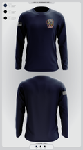 Holly Springs Police Department 98062280 Long Sleeve Performance Shirt 1